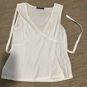 Brandy Melville Classic White Blouse